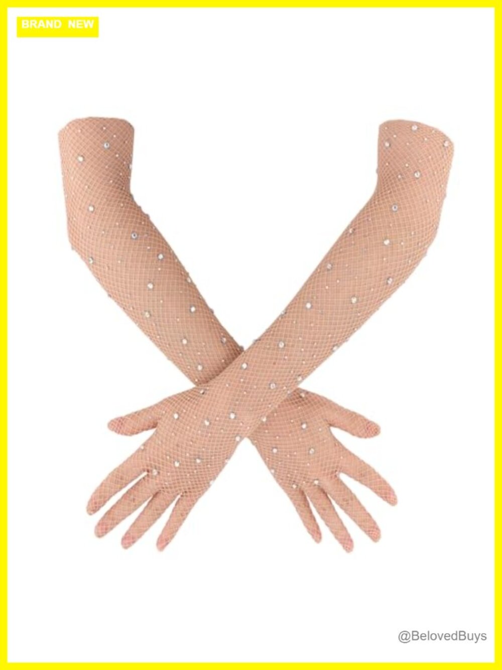 1920s Flapper Headband & Gloves Set Beaded Rhinestone Costume Accessories - Picture 3 of 6